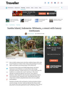 Traveller Australia - "Sumba Island, Indonesia: Nihiwatu, a resort with luxury treehouses"